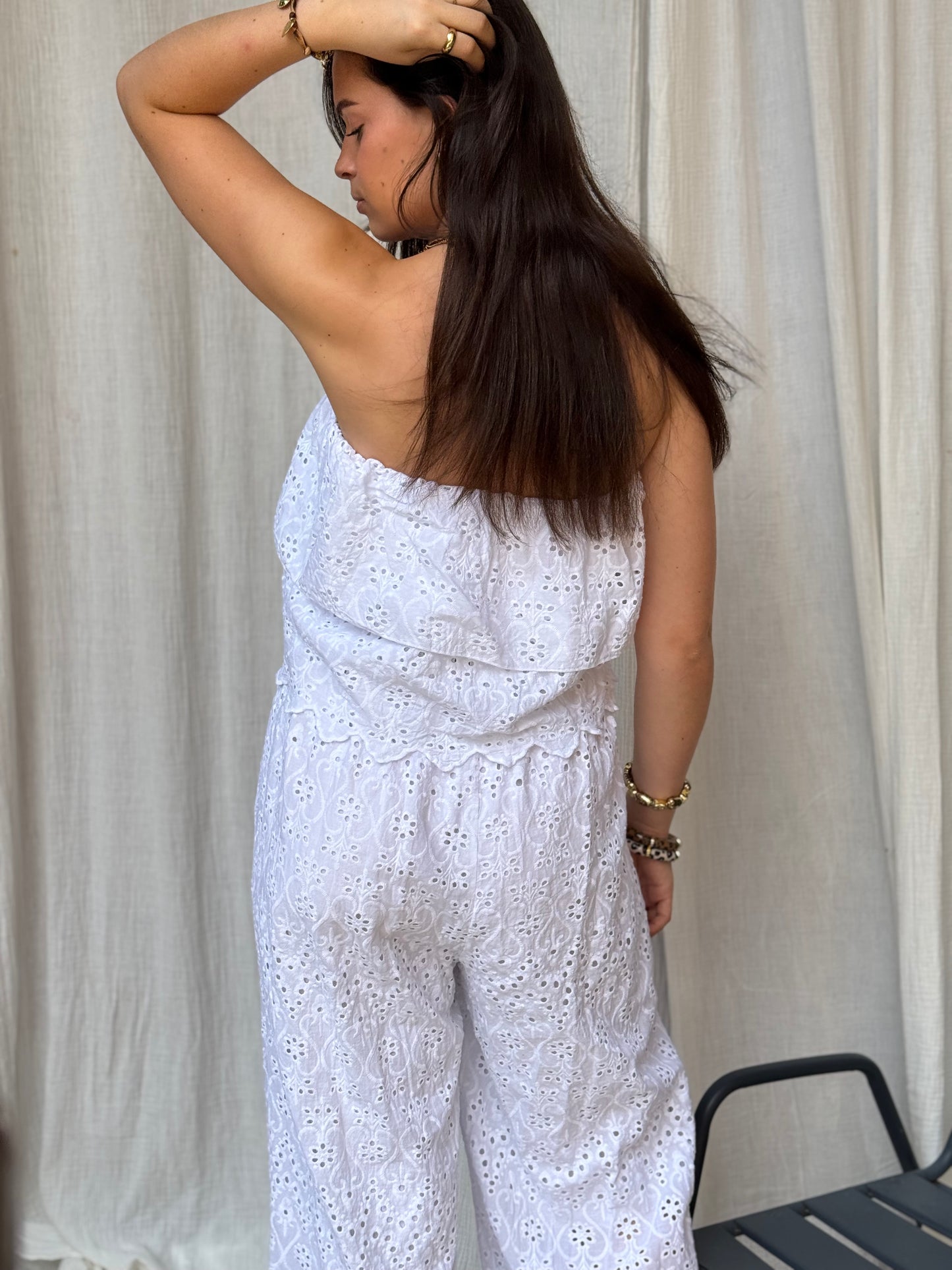 combinaison Sarah–blanc