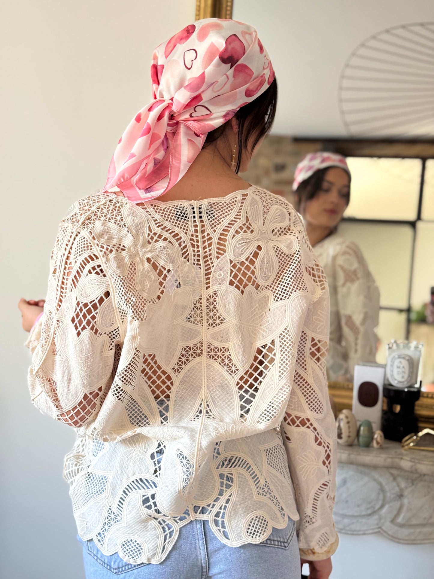 Gilet dentelle Vivianne