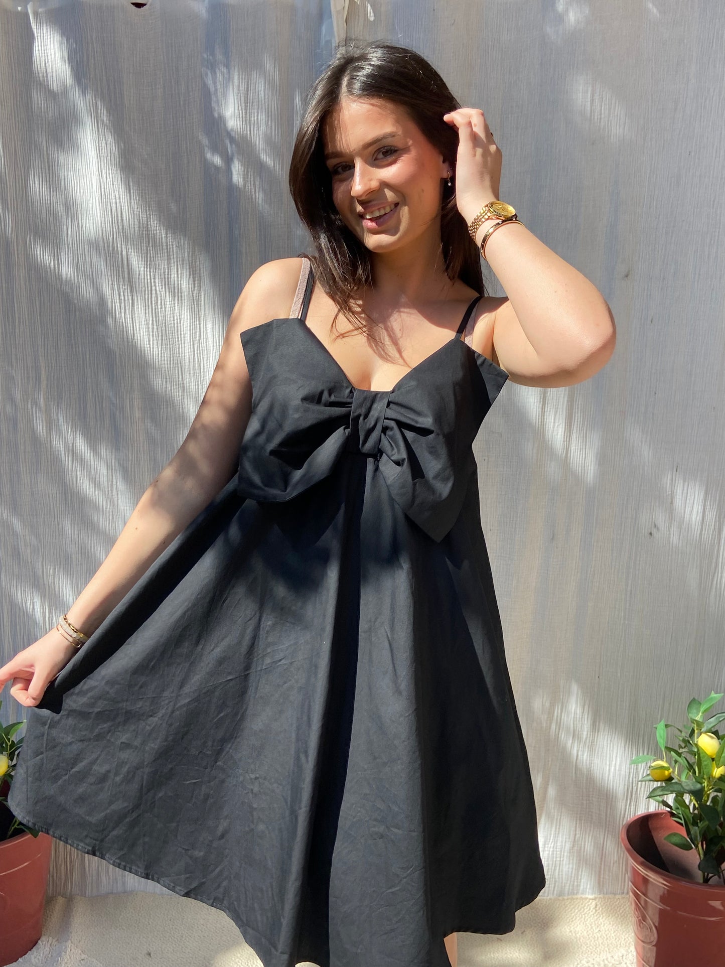 Robe Noémie - Noir