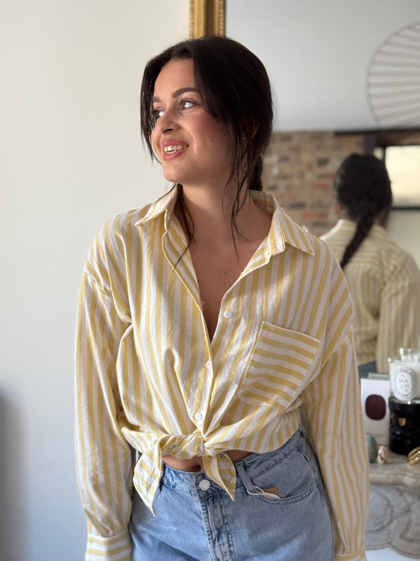 Chemise Élisabeth -Jaune