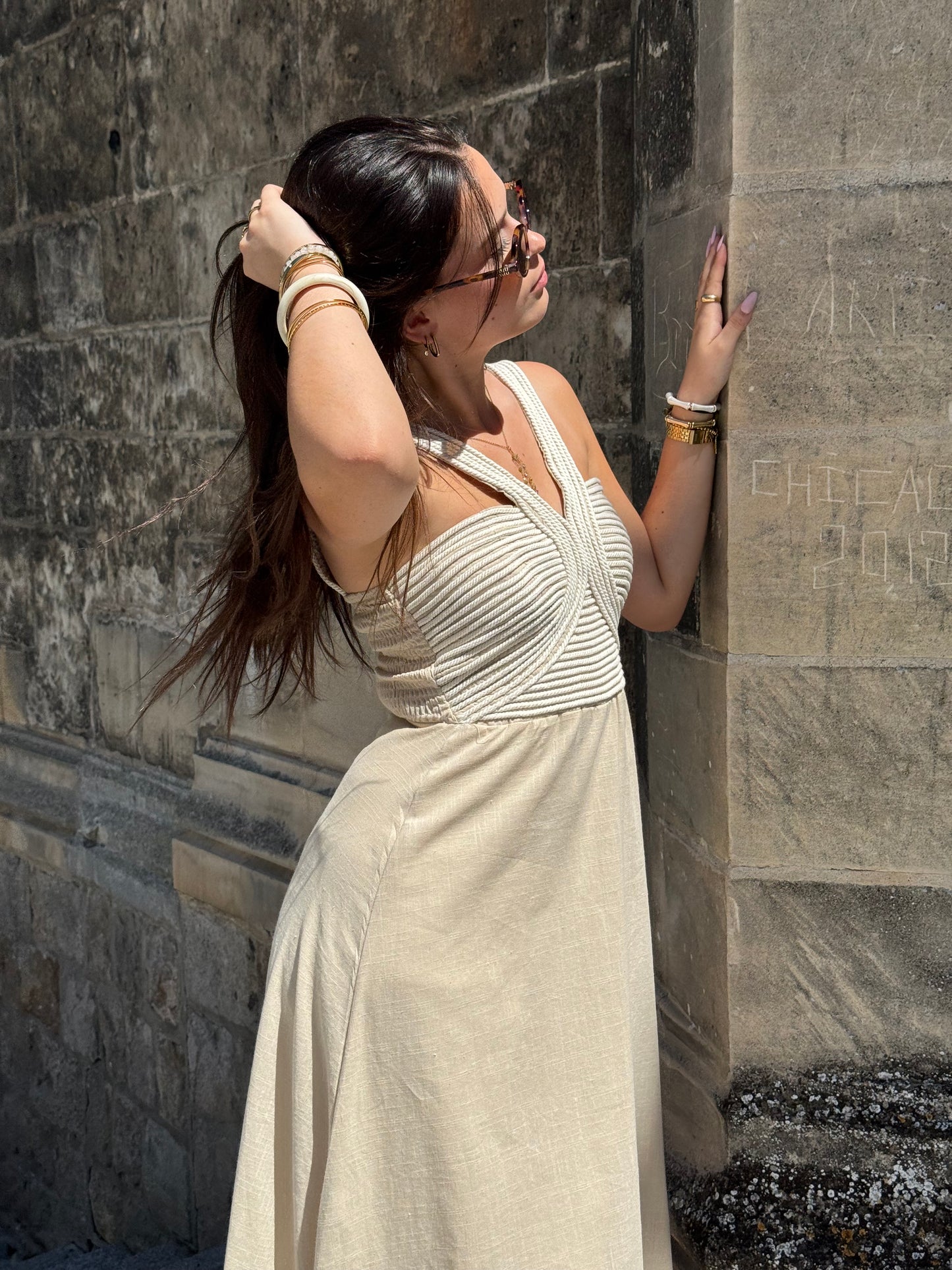 Robe Zeliana -Beige