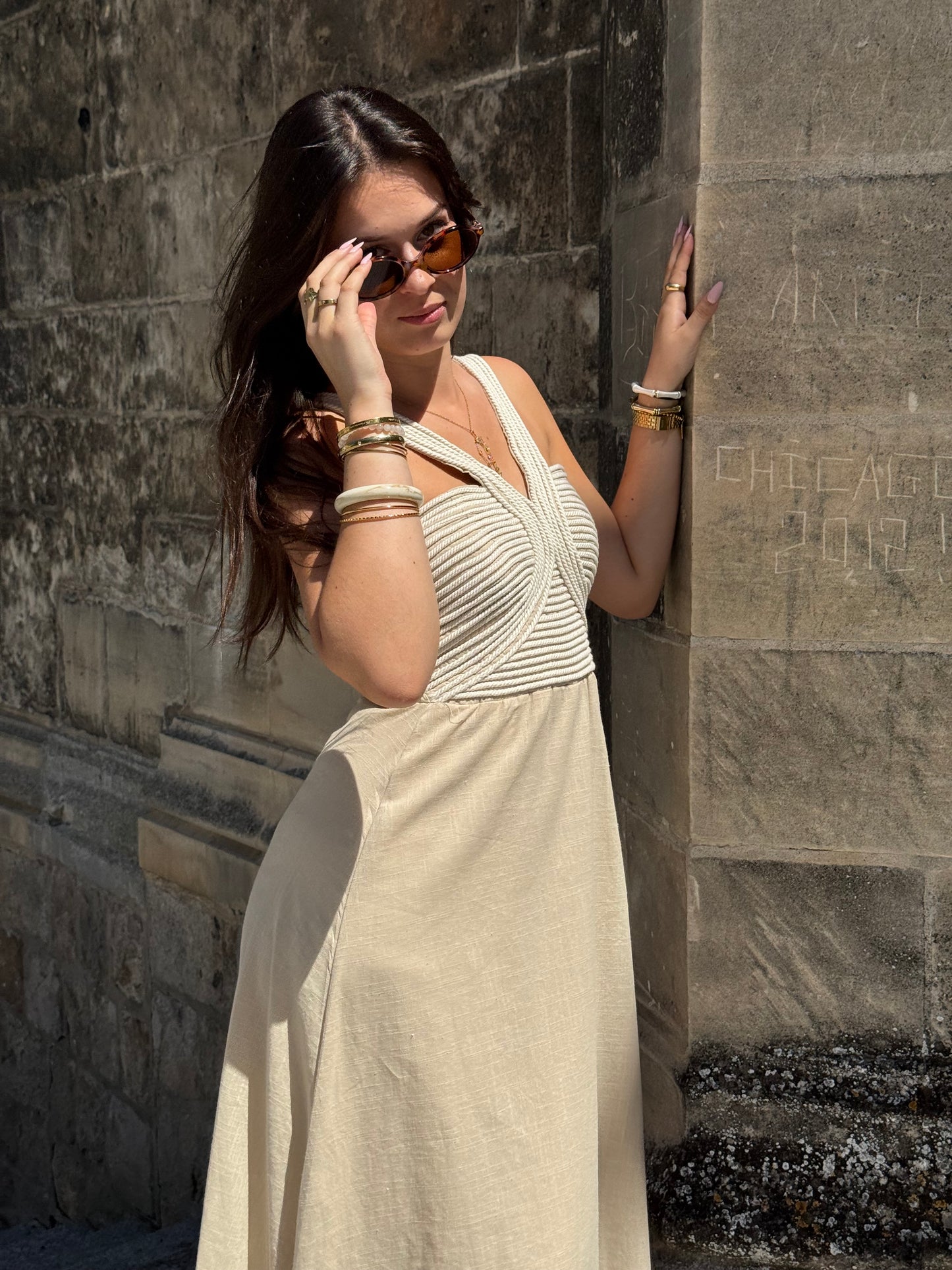 Robe Zeliana -Beige