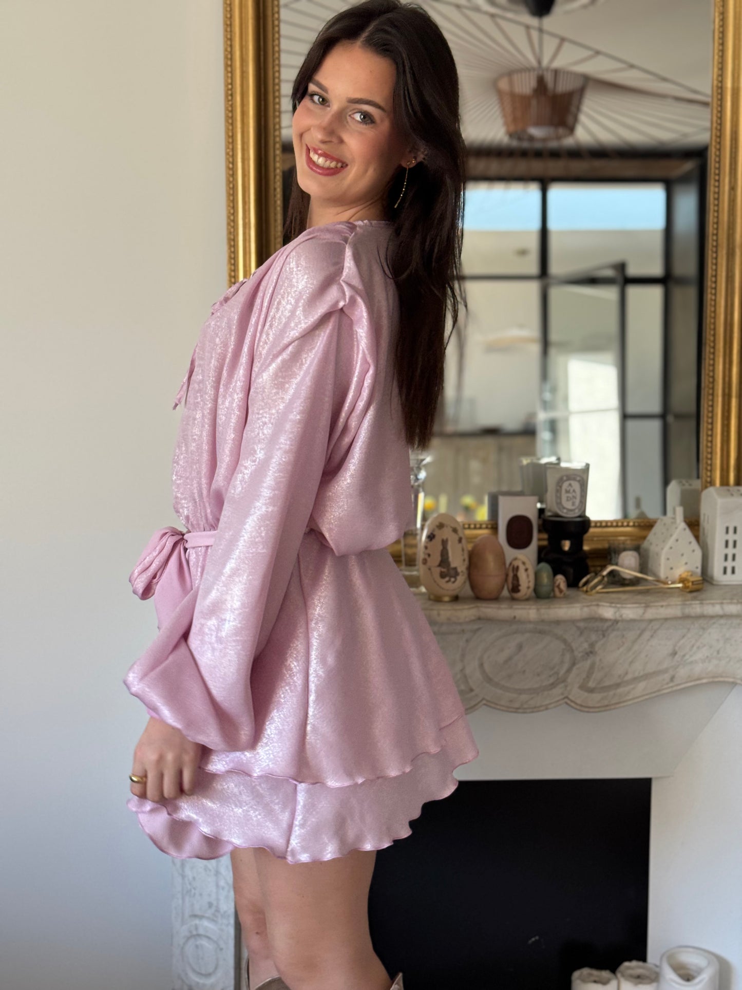 Robe Rosy - Rose