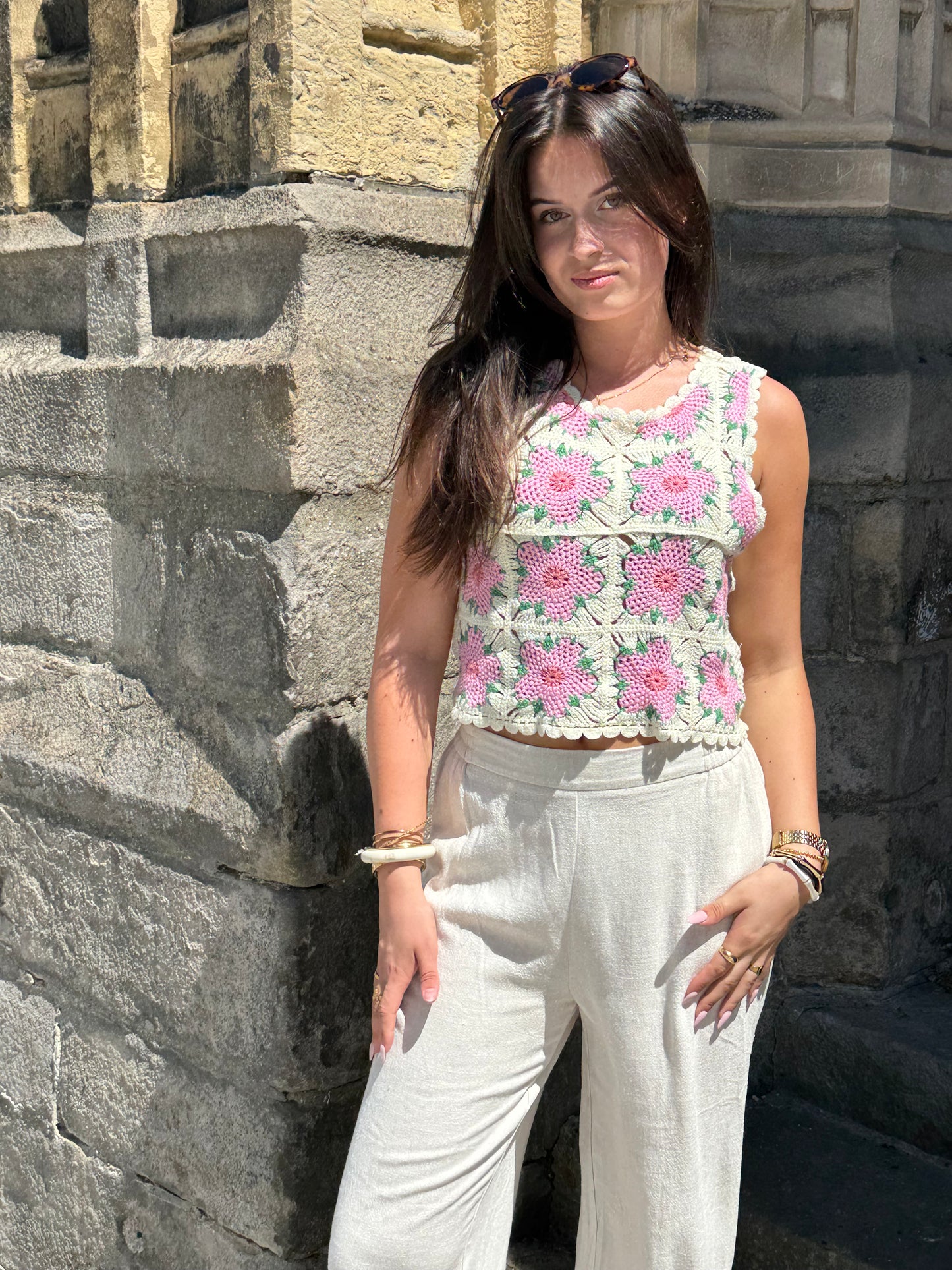 Top crochet Rosy