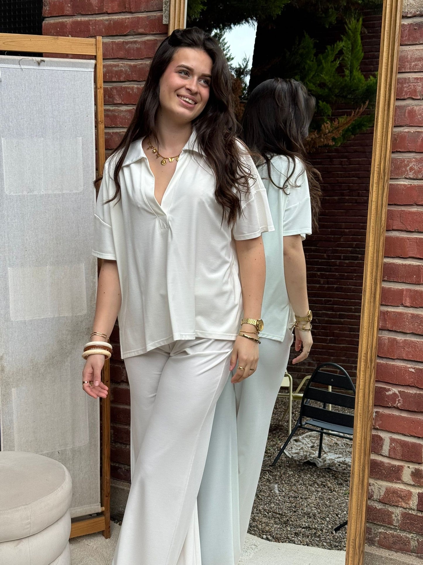 Pantalon Timéo - Blanc