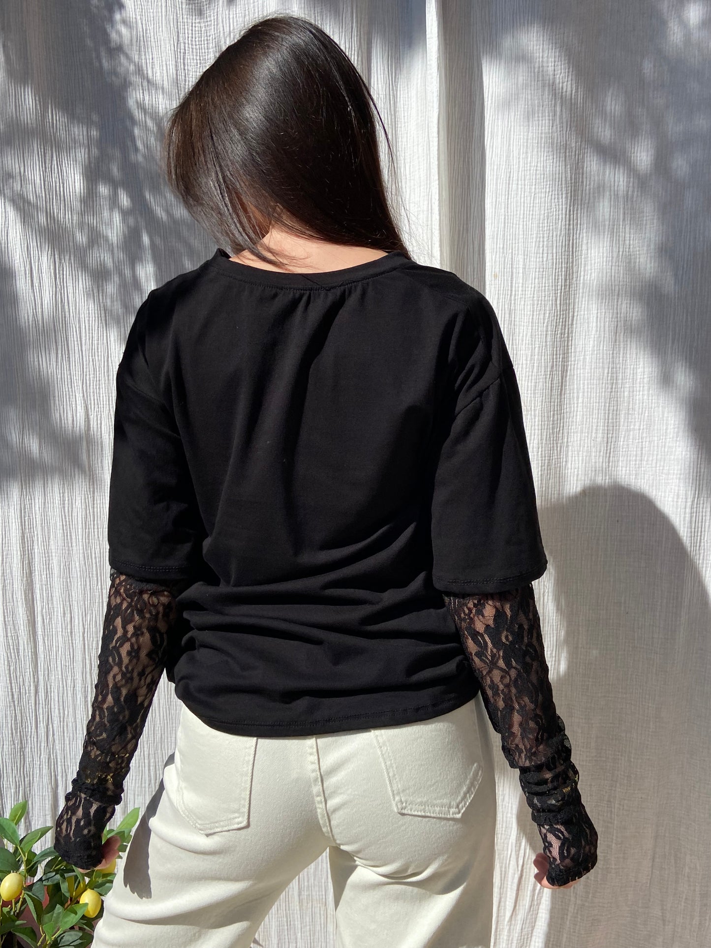 T-shirt Manon - Noir