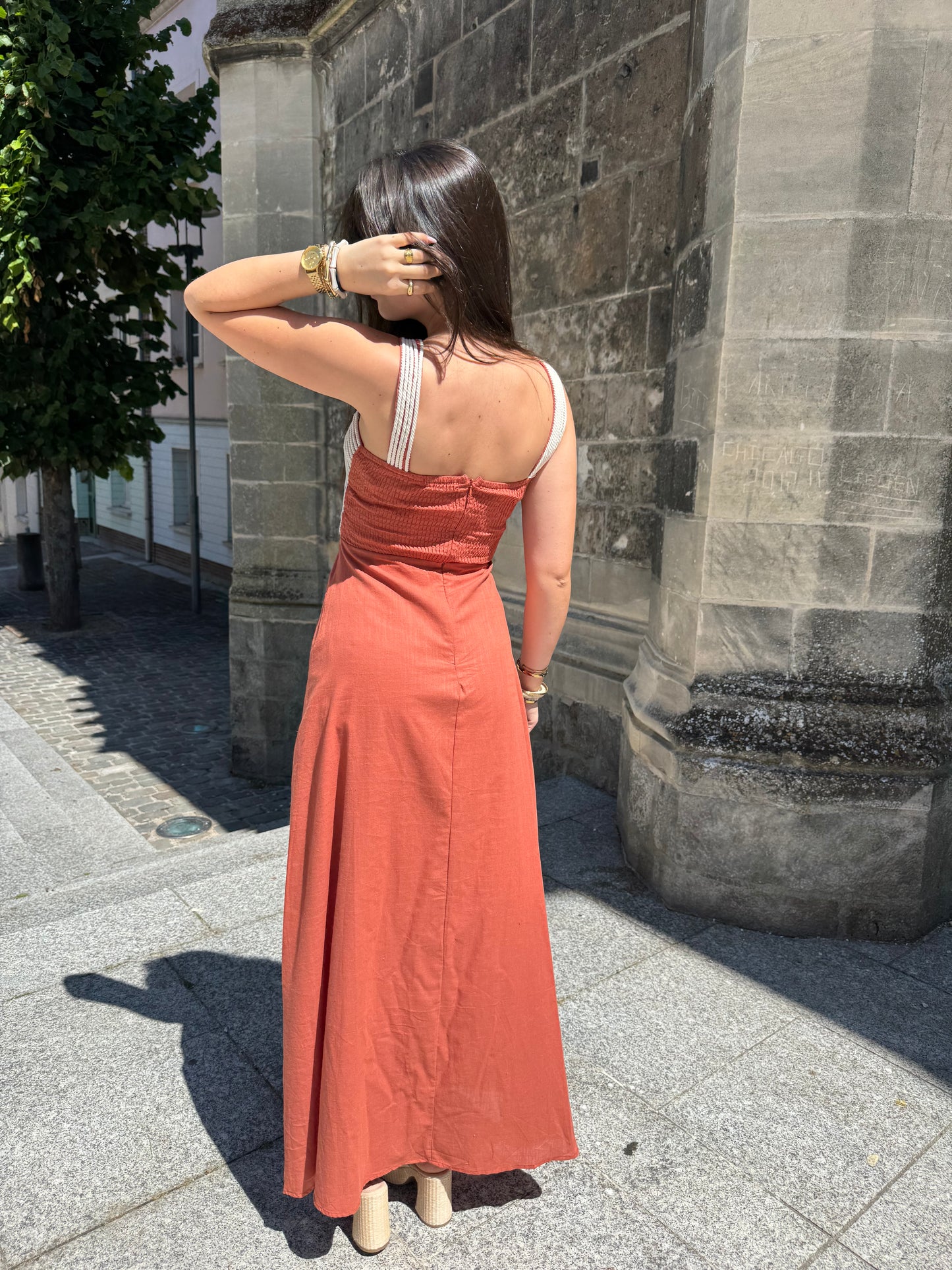 Robe Zeliana - terracotta