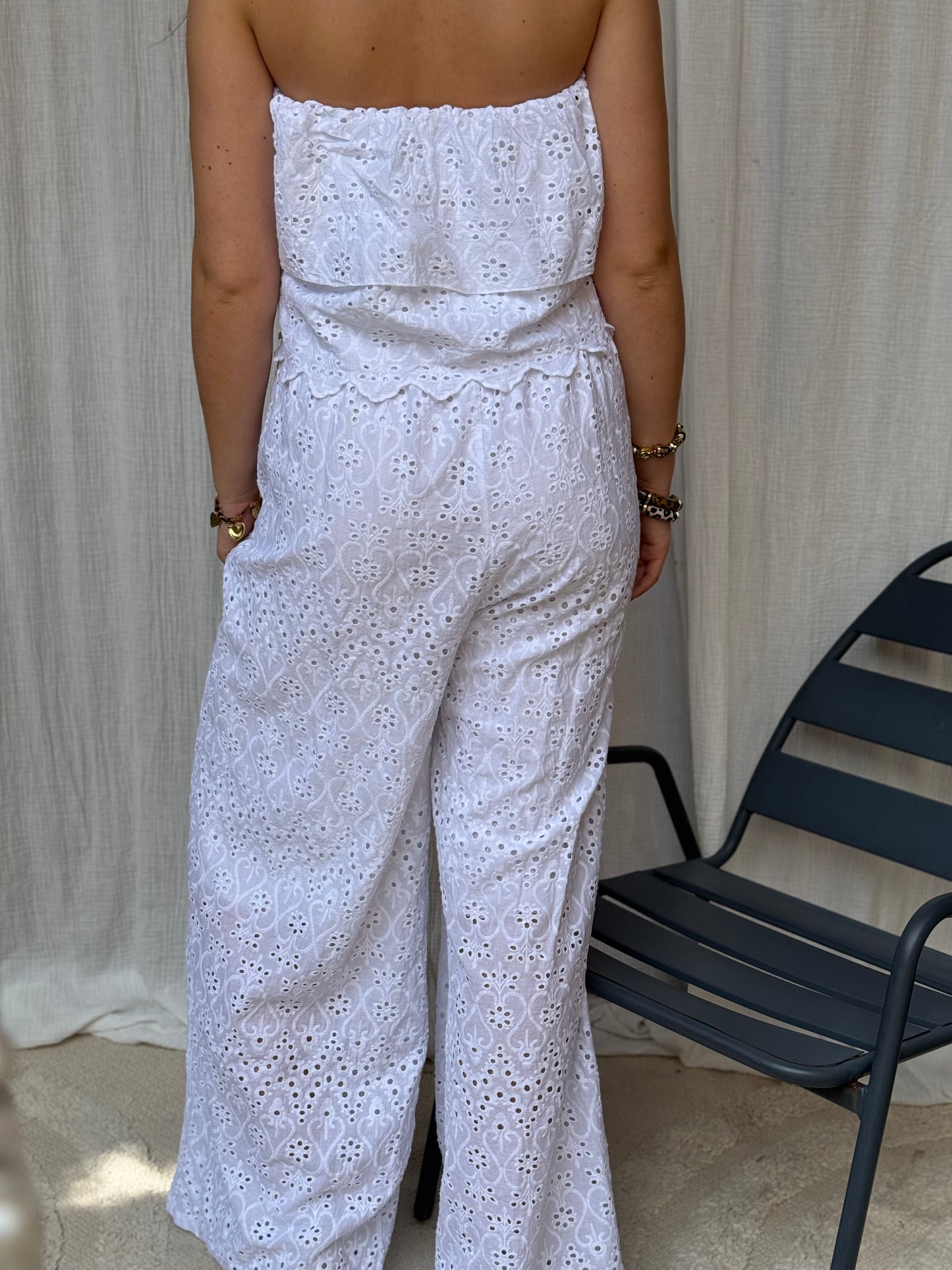 combinaison Sarah–blanc