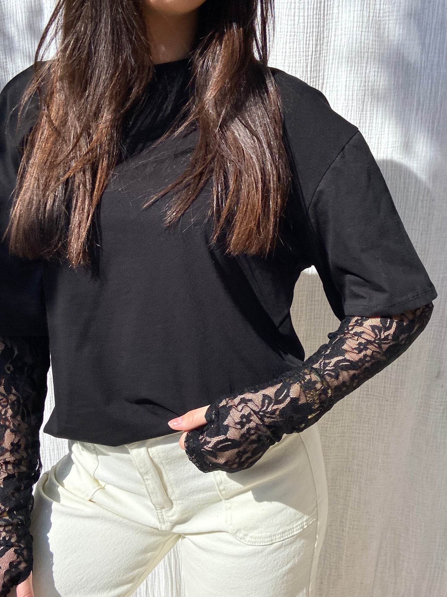 T-shirt Manon - Noir