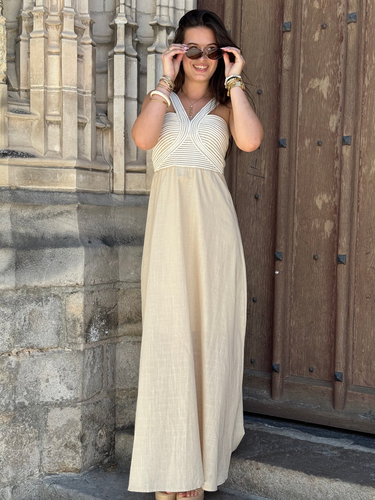 Robe Zeliana -Beige