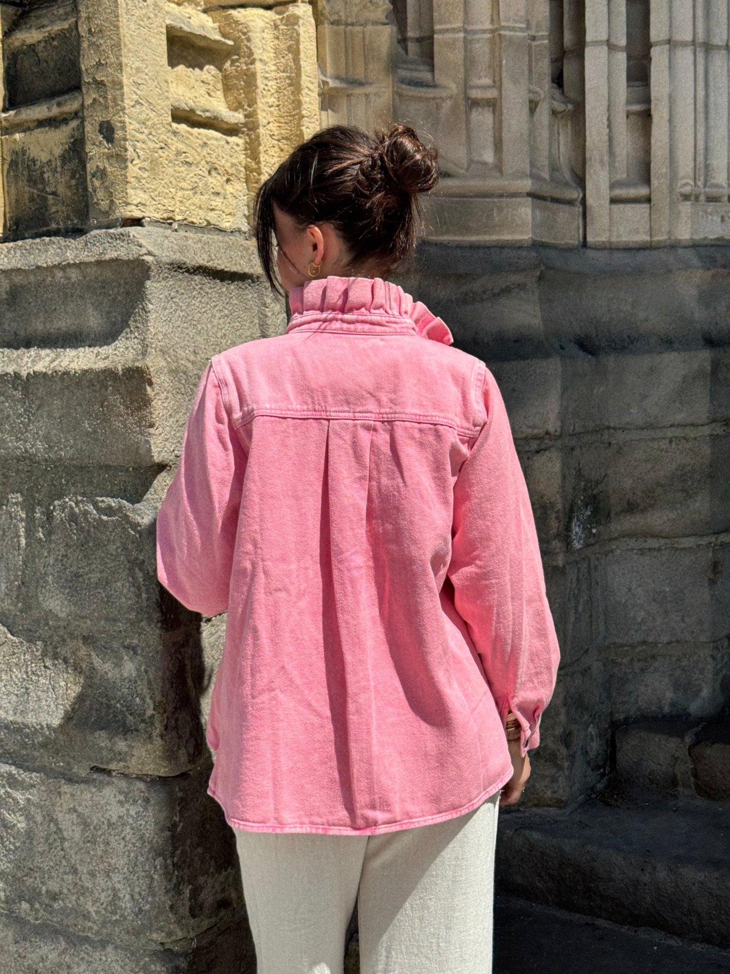 Chemise Fabienne -Rose