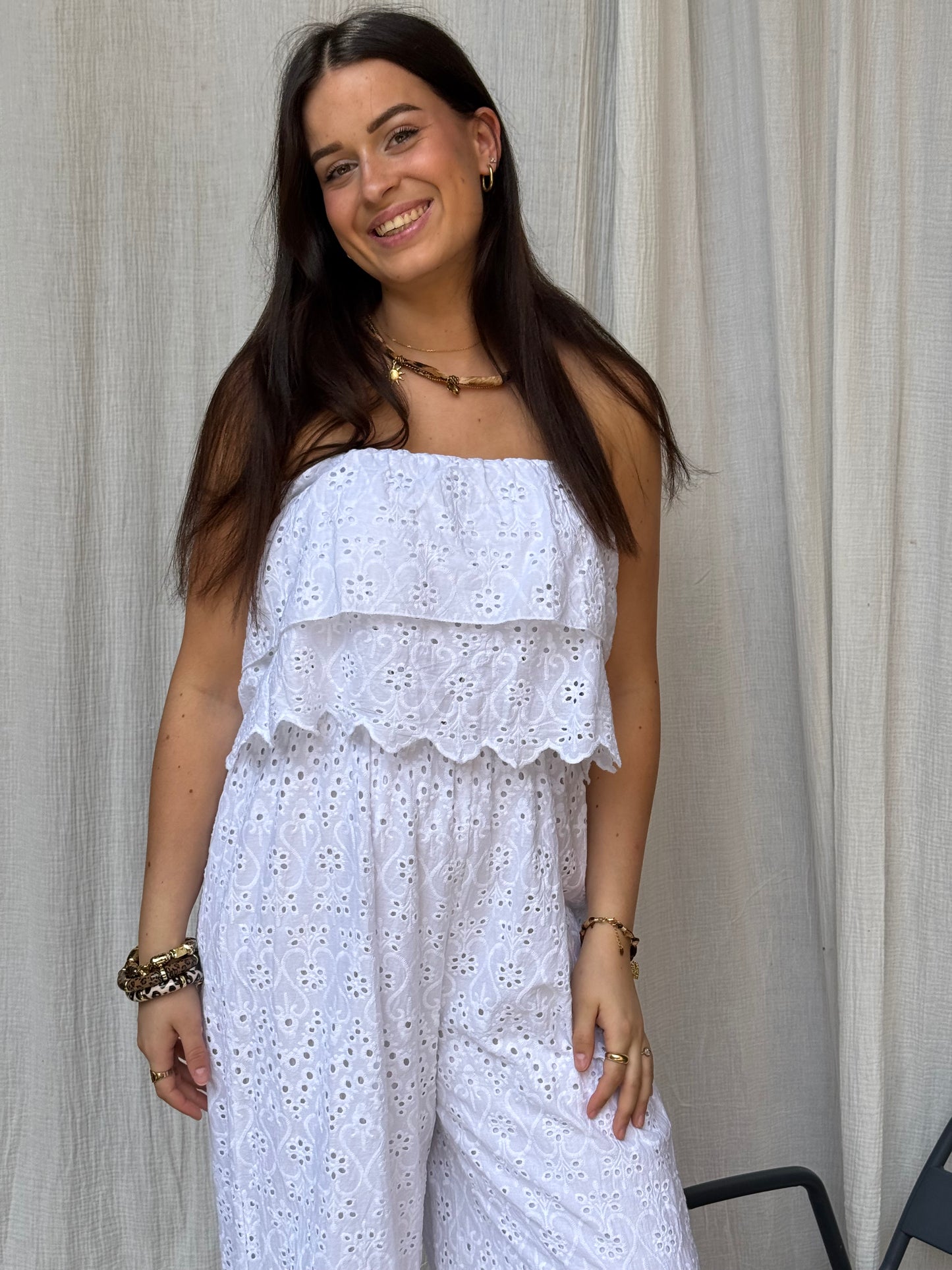 combinaison Sarah–blanc
