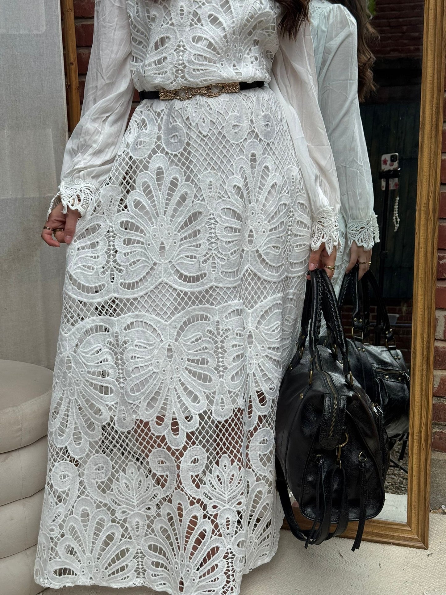 Robe Médusa - Blanche