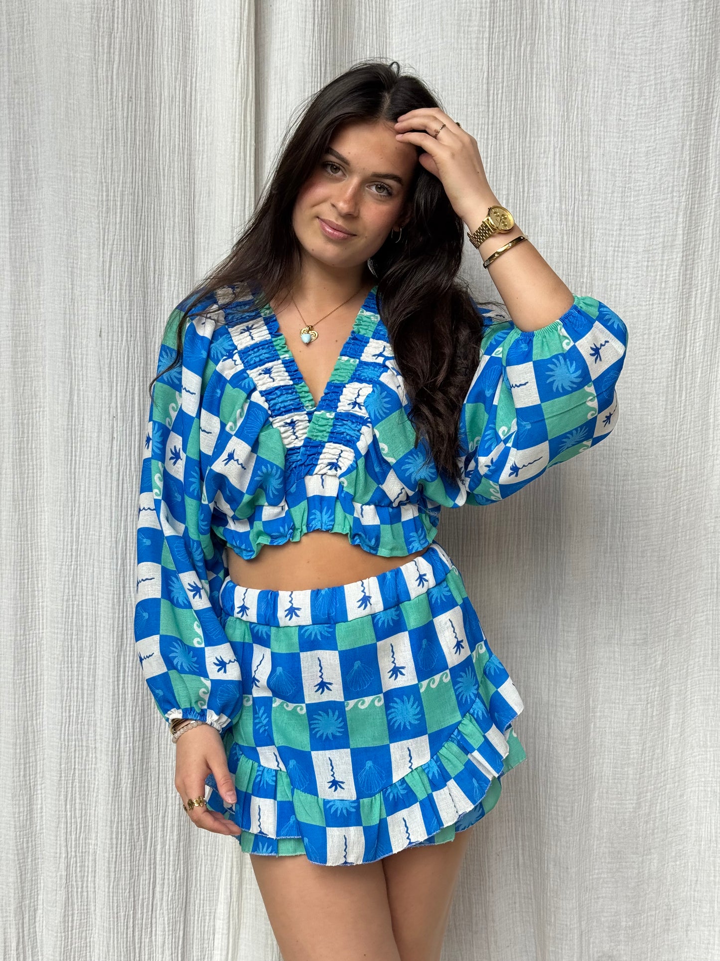 Ensemble Lucie - Bleu