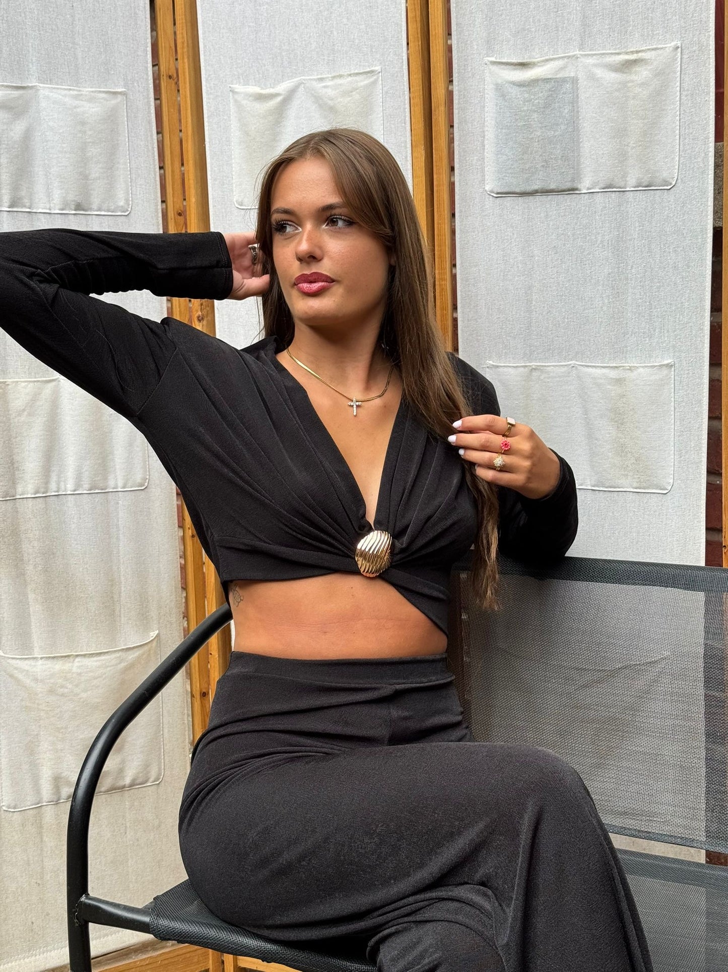 Haut Eline -Noir
