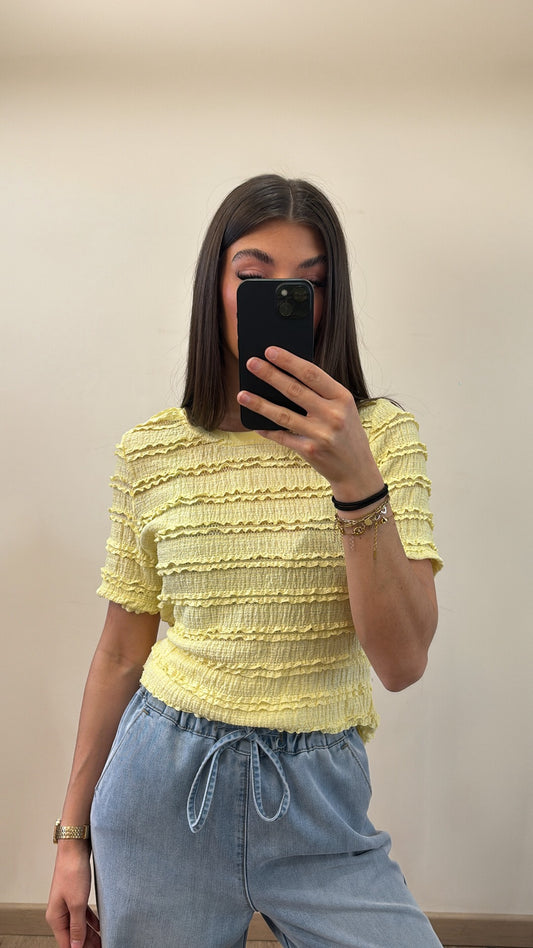 Top Océane -Jaune