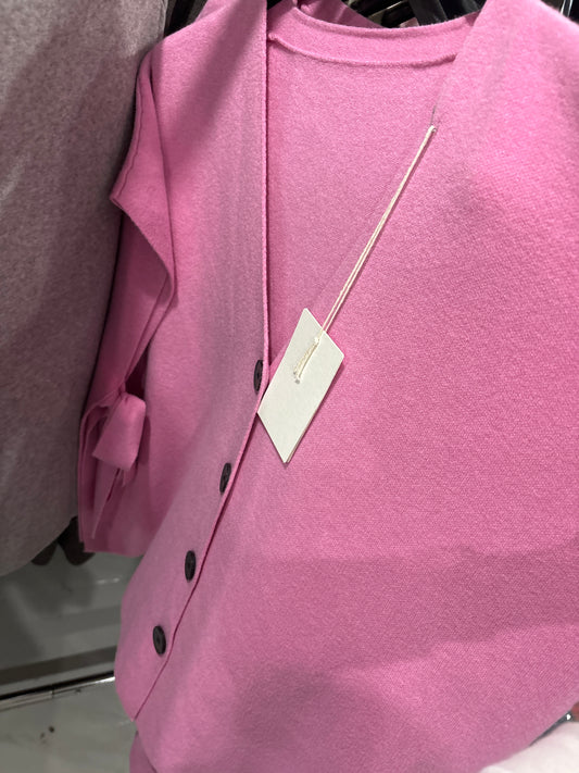 Gilet Théo - Fushia