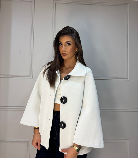 Veste boutons -Beige