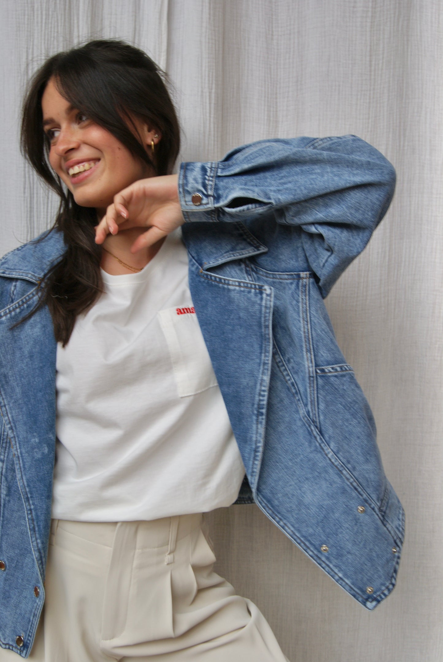 Veste en jean Adeline