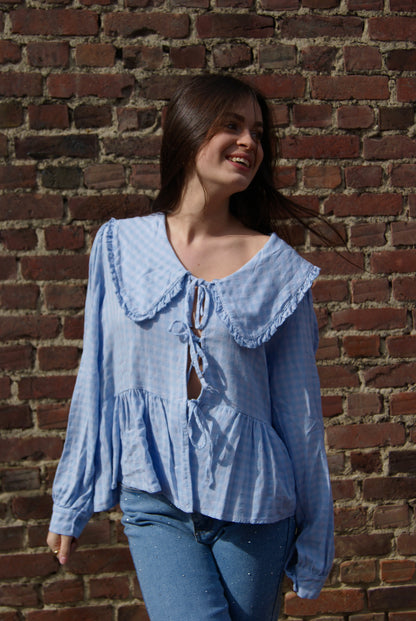 Blouse Ophélia - Bleu