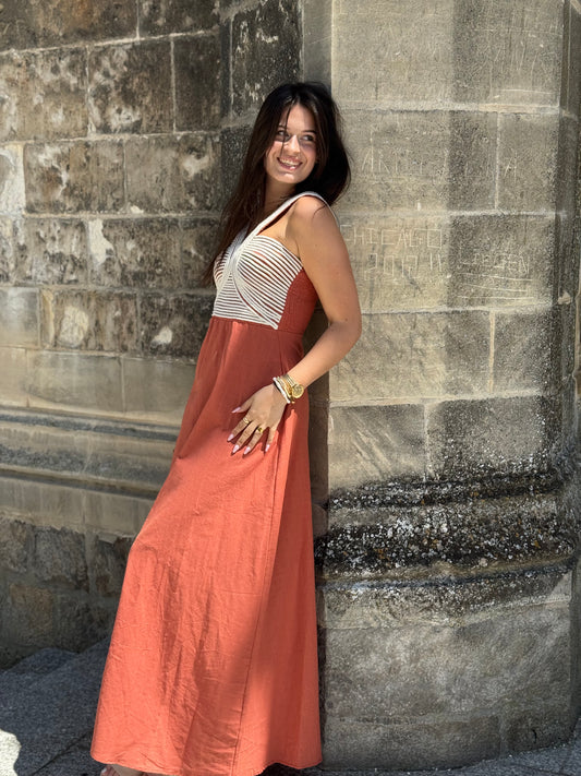 Robe Zeliana - terracotta