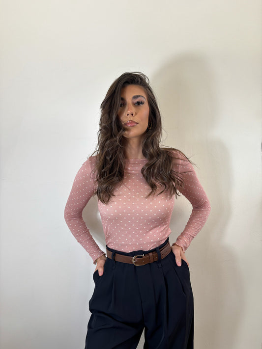 Top Cashmere -Poids Rose