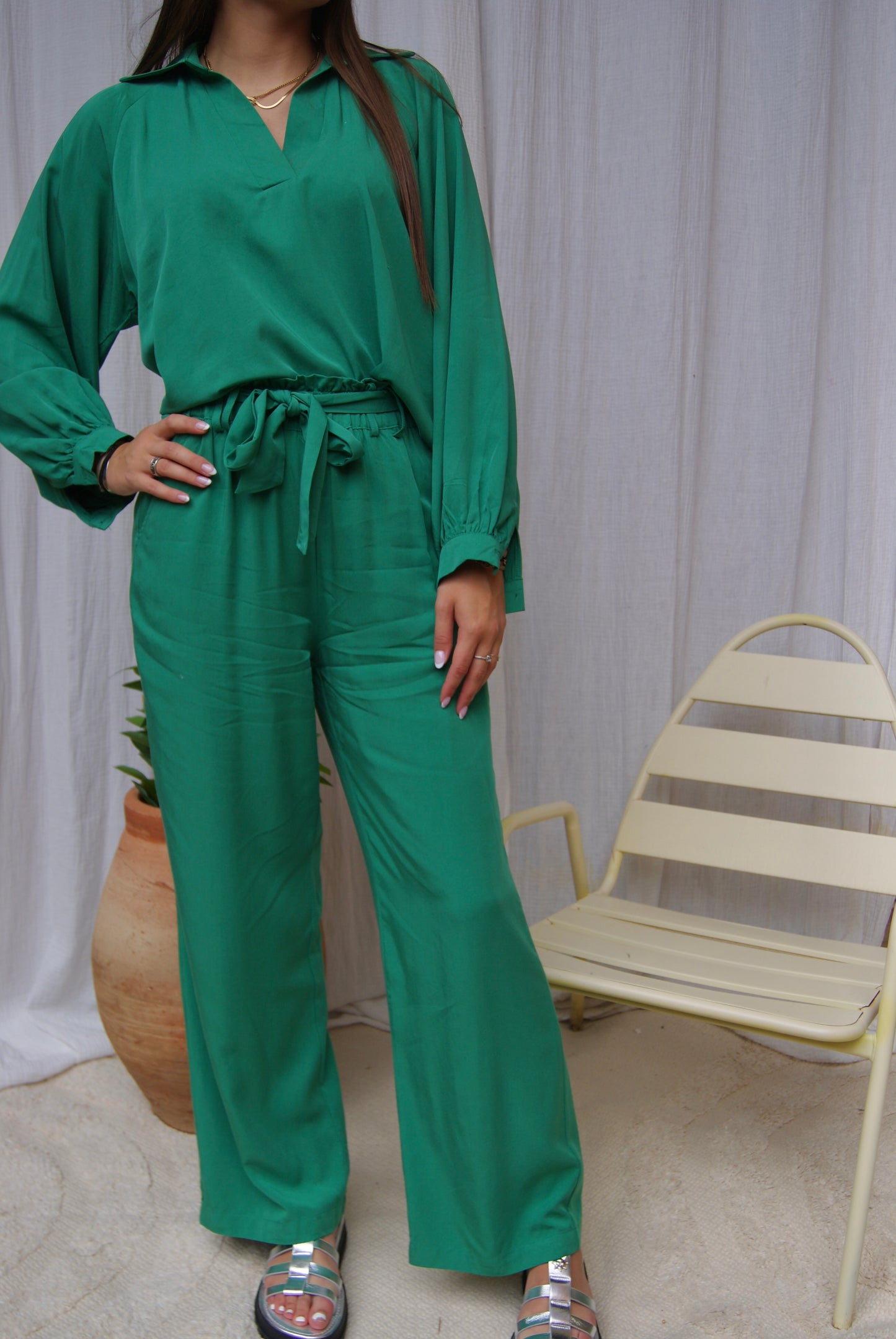 Pantalon Marcel - Vert