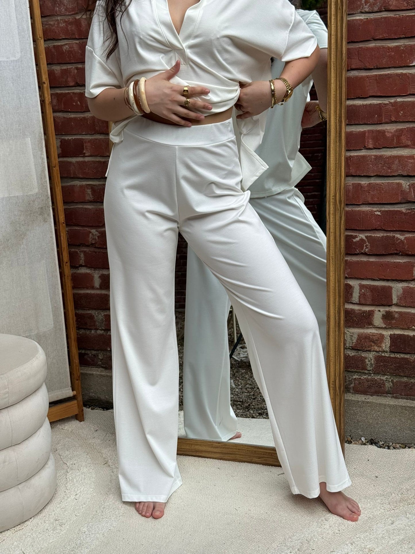 Pantalon Timéo - Blanc