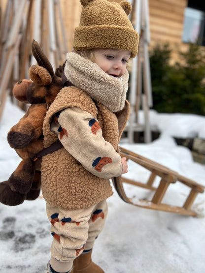 Gilet sans manches Balthazar - Camel (Enfant)