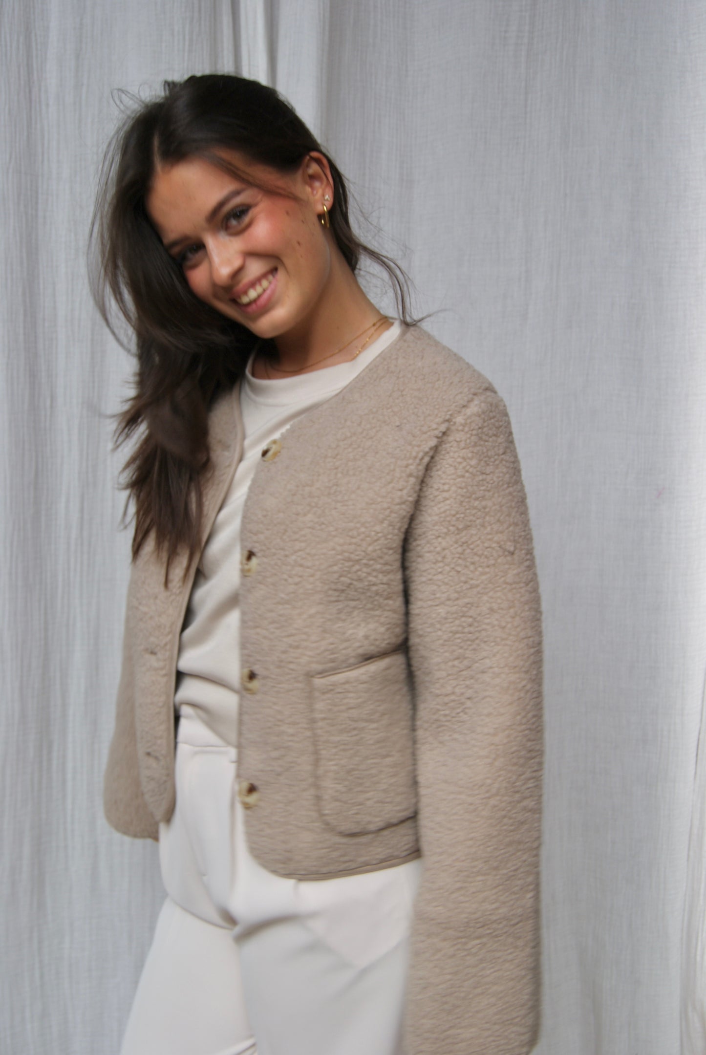 Manteau Ysée - Beige