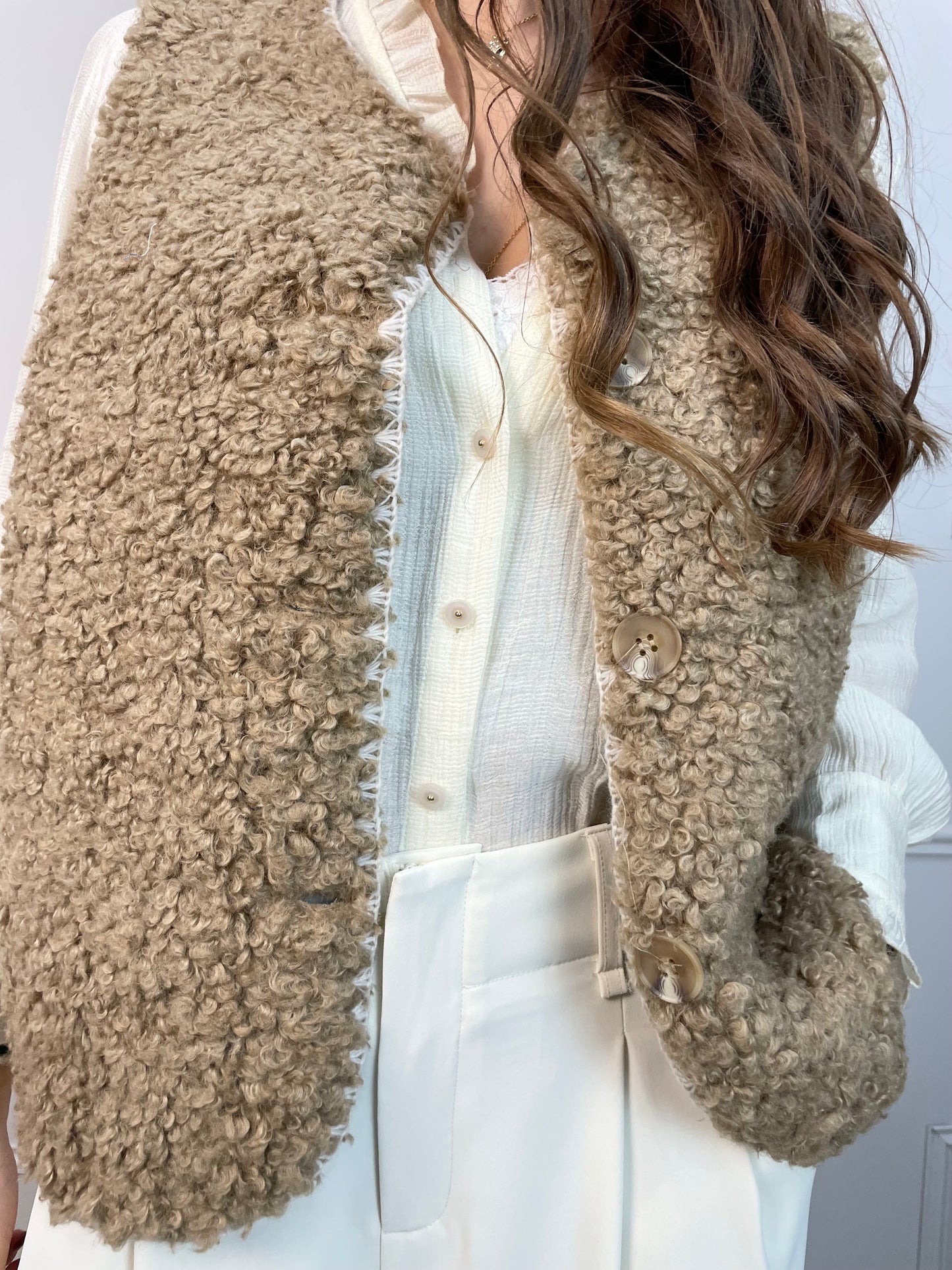 Gilet sans manches Zac - Beige