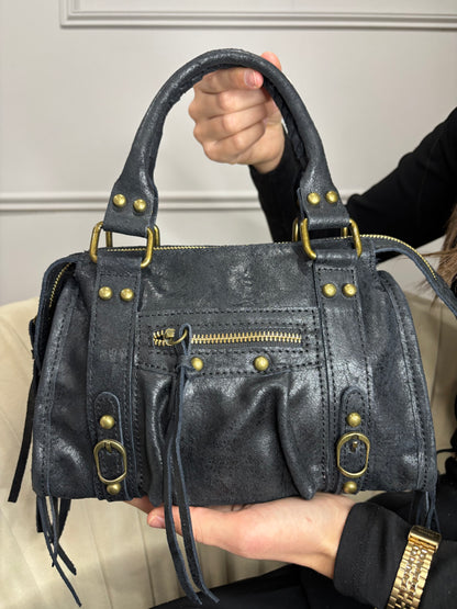 Sac cuir petit -Noir