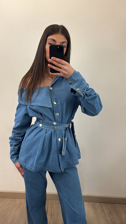 Veste Lisa bleu clair