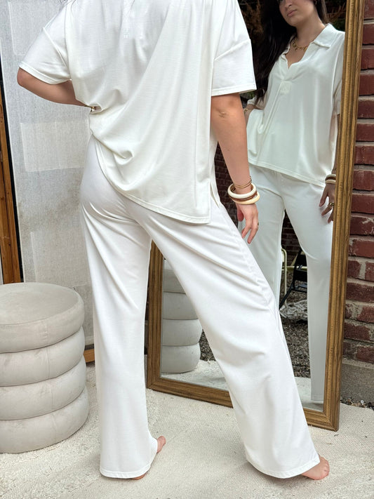 Pantalon Timéo - Blanc