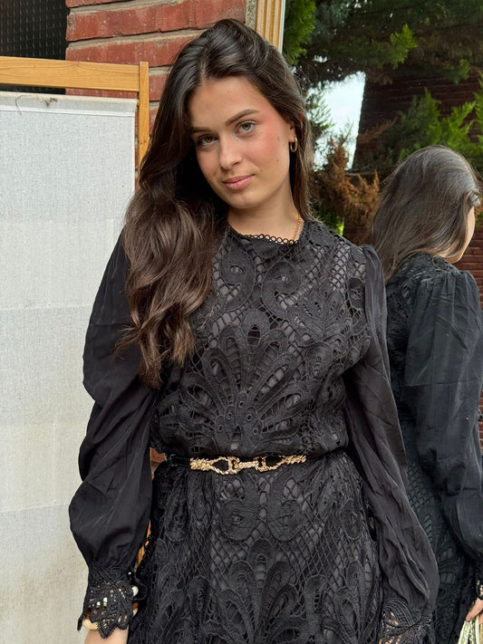 Robe Médusa - Noir