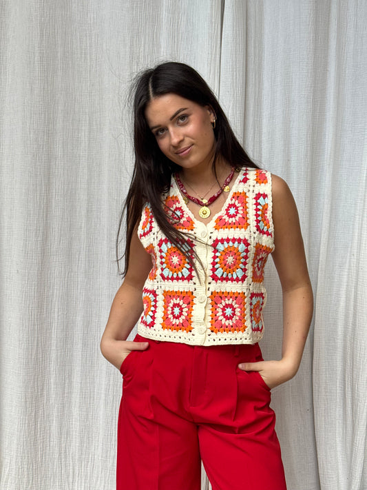 Gilet Crochet Sun