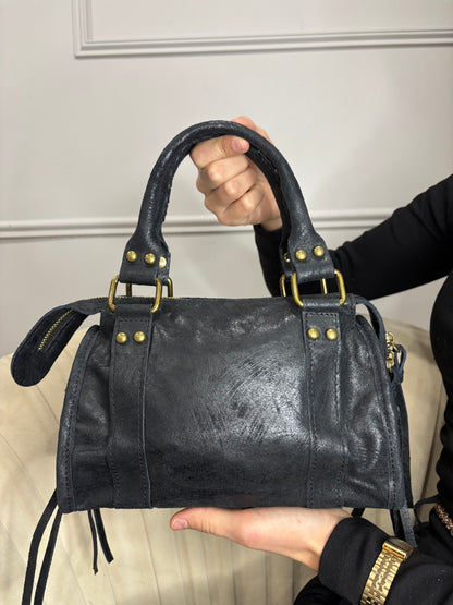 Sac cuir petit -Noir