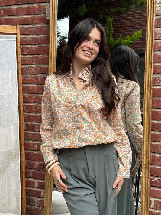 Chemise fleur