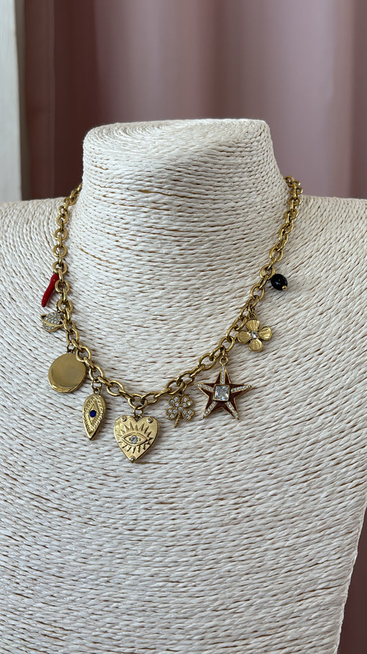 Collier breloques