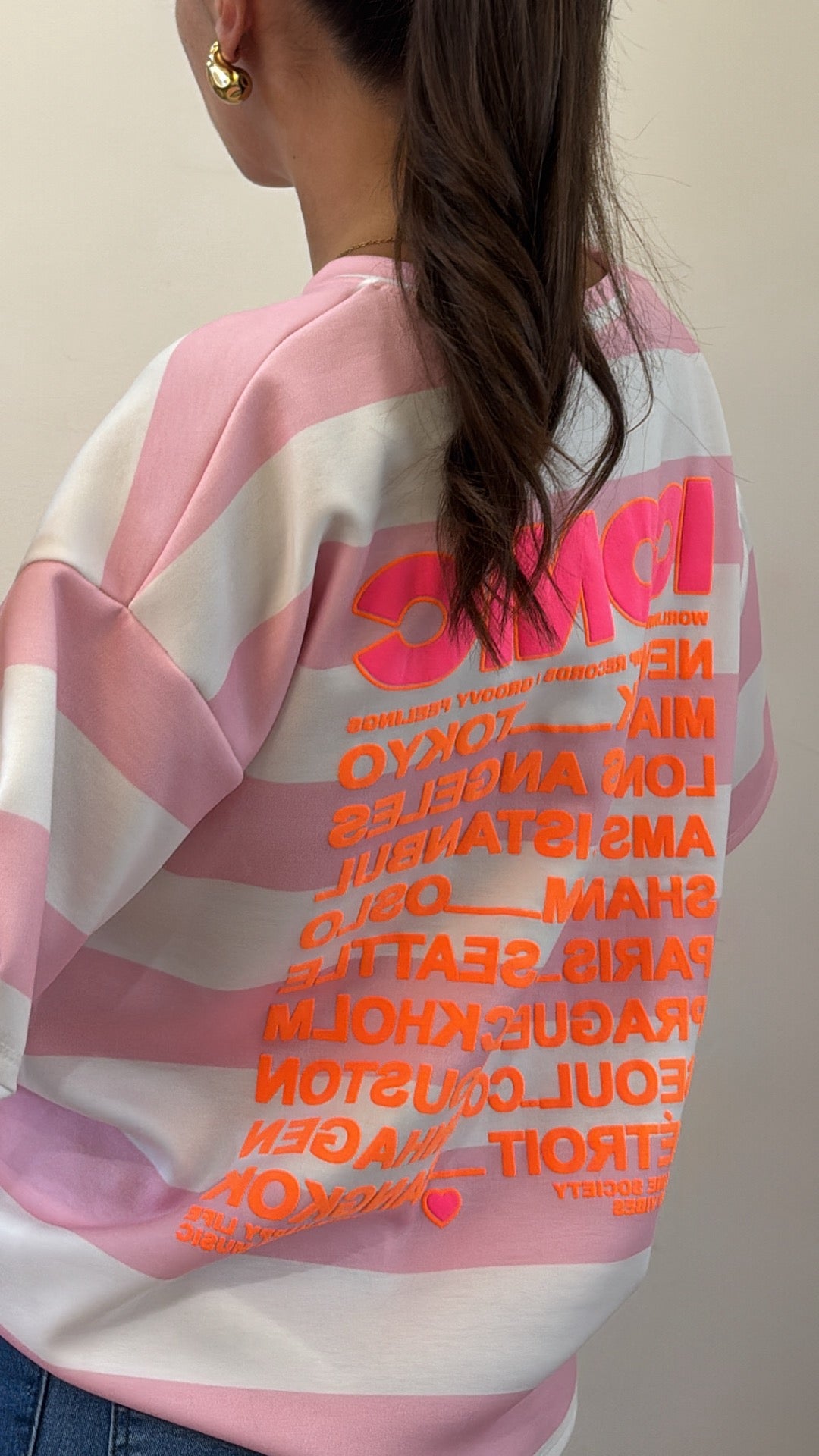 T-shirt Iconic -Rose
