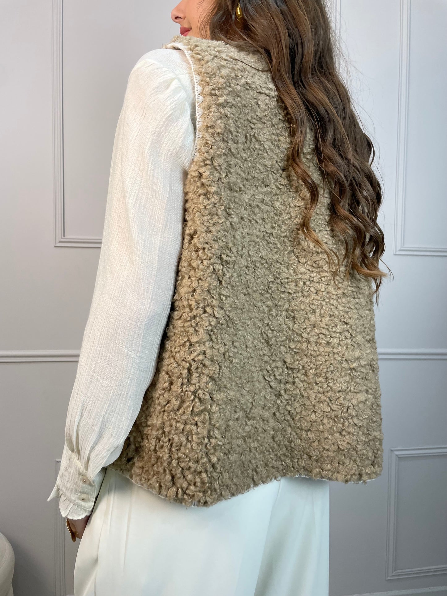 Gilet sans manches Zac - Beige