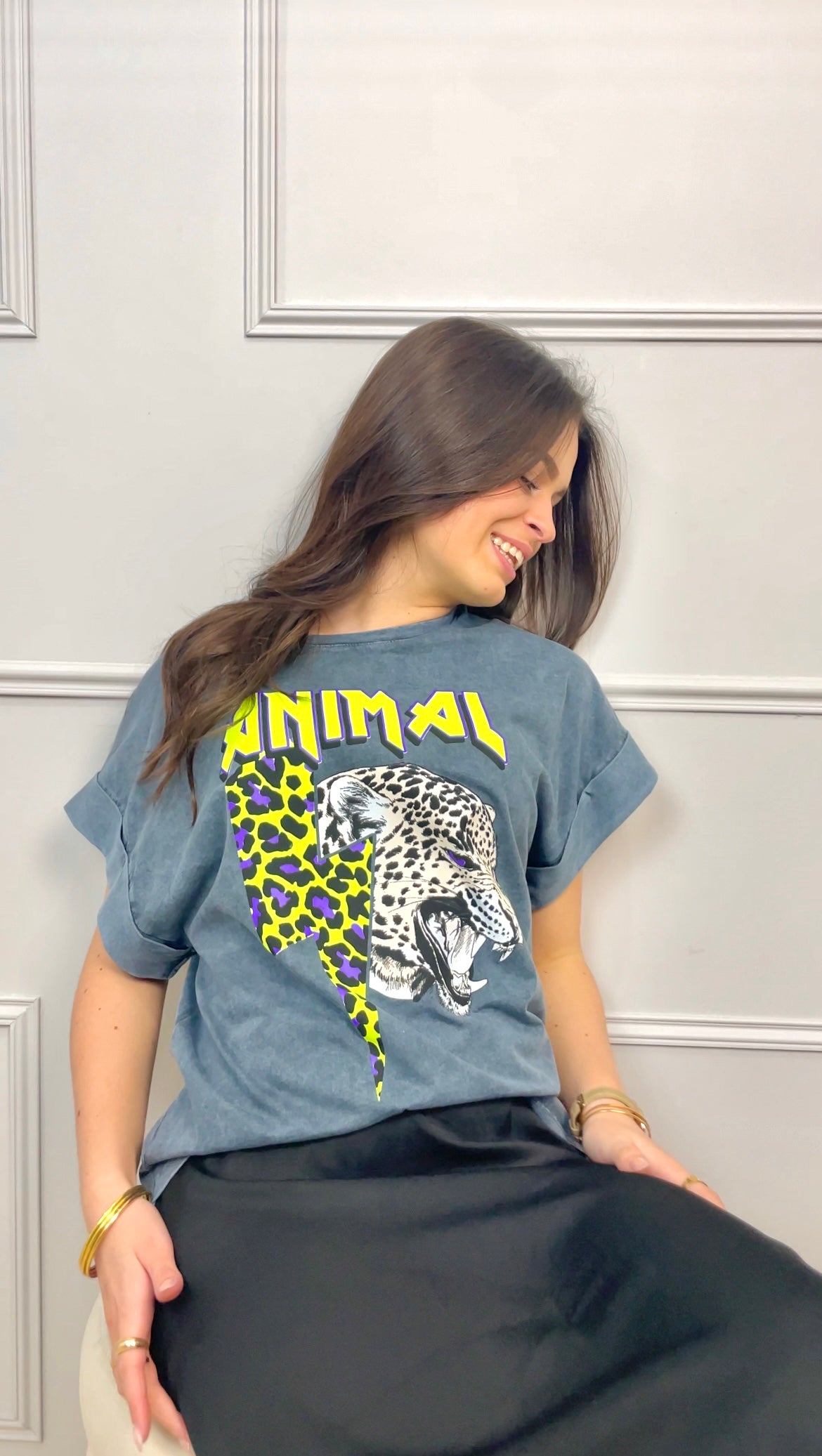 Tee-shirt Animal - Jaune