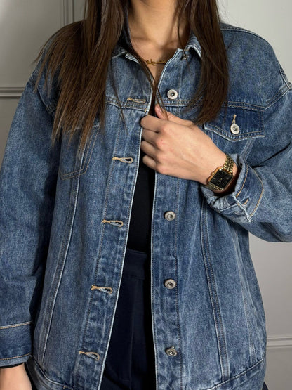 Veste en jean Love
