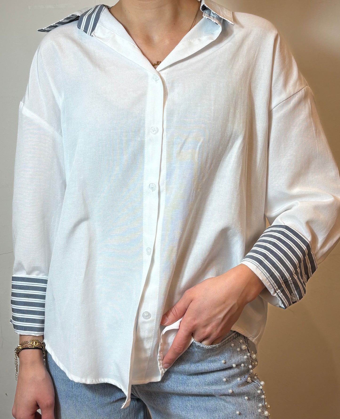 Chemise Yaëlle -Blanc