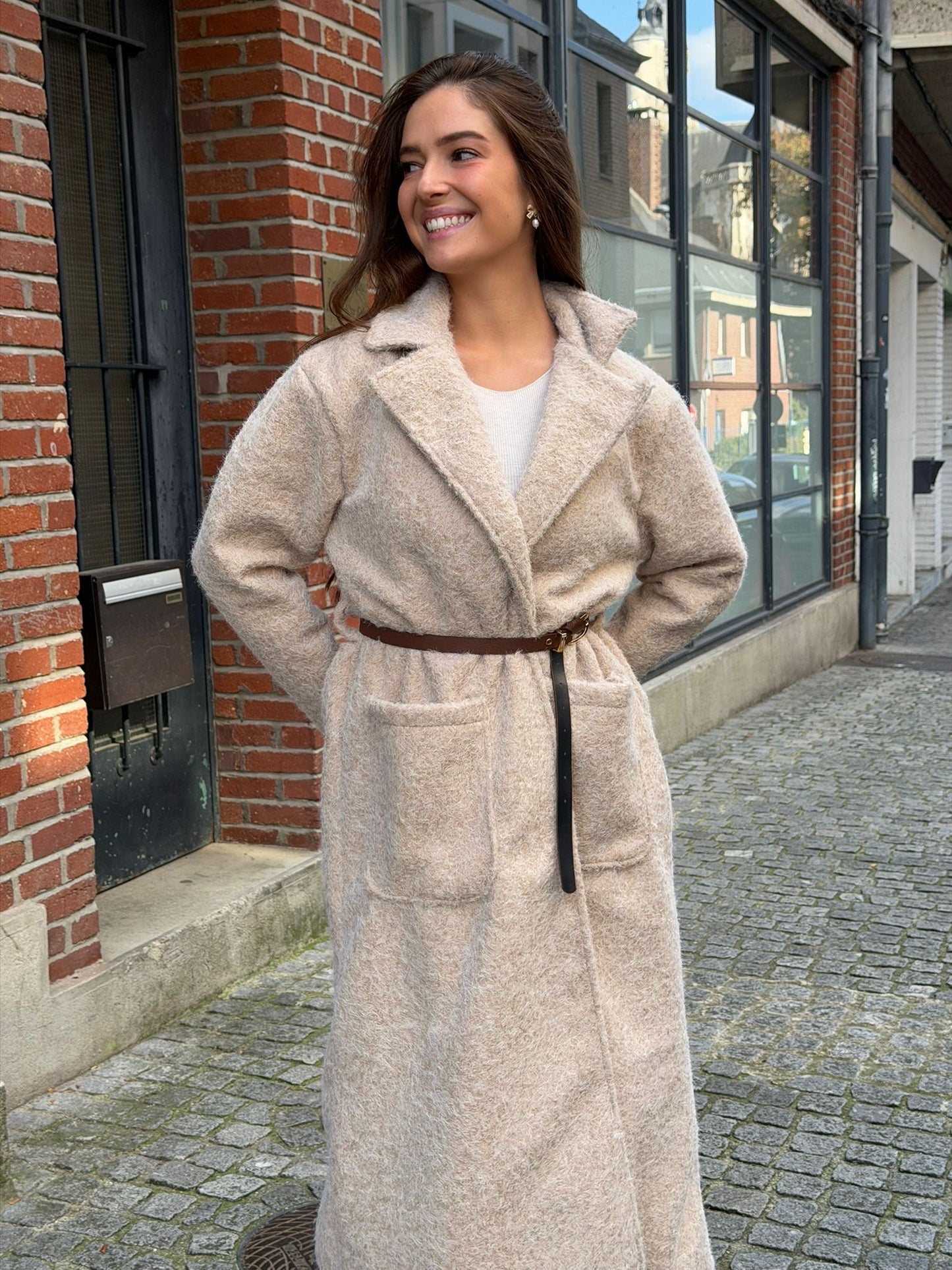 Manteau Alicia -Beige