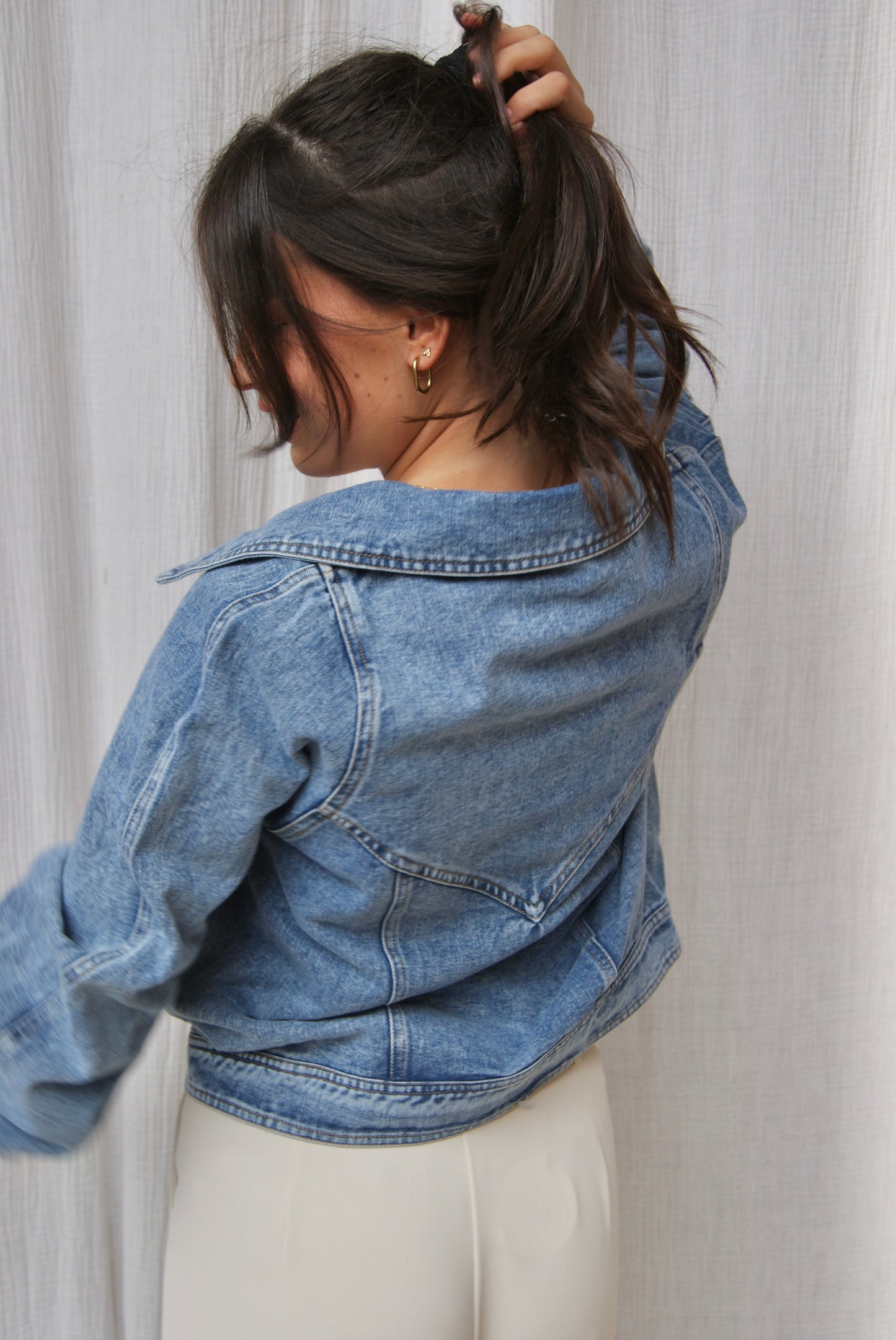 Veste en jean Adeline