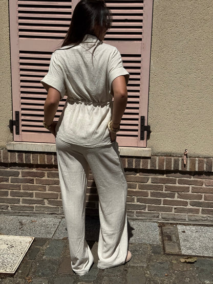 Pantalon Hélène -Beige