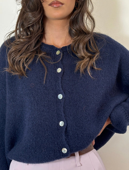 Gilet Marie -Bleu marine