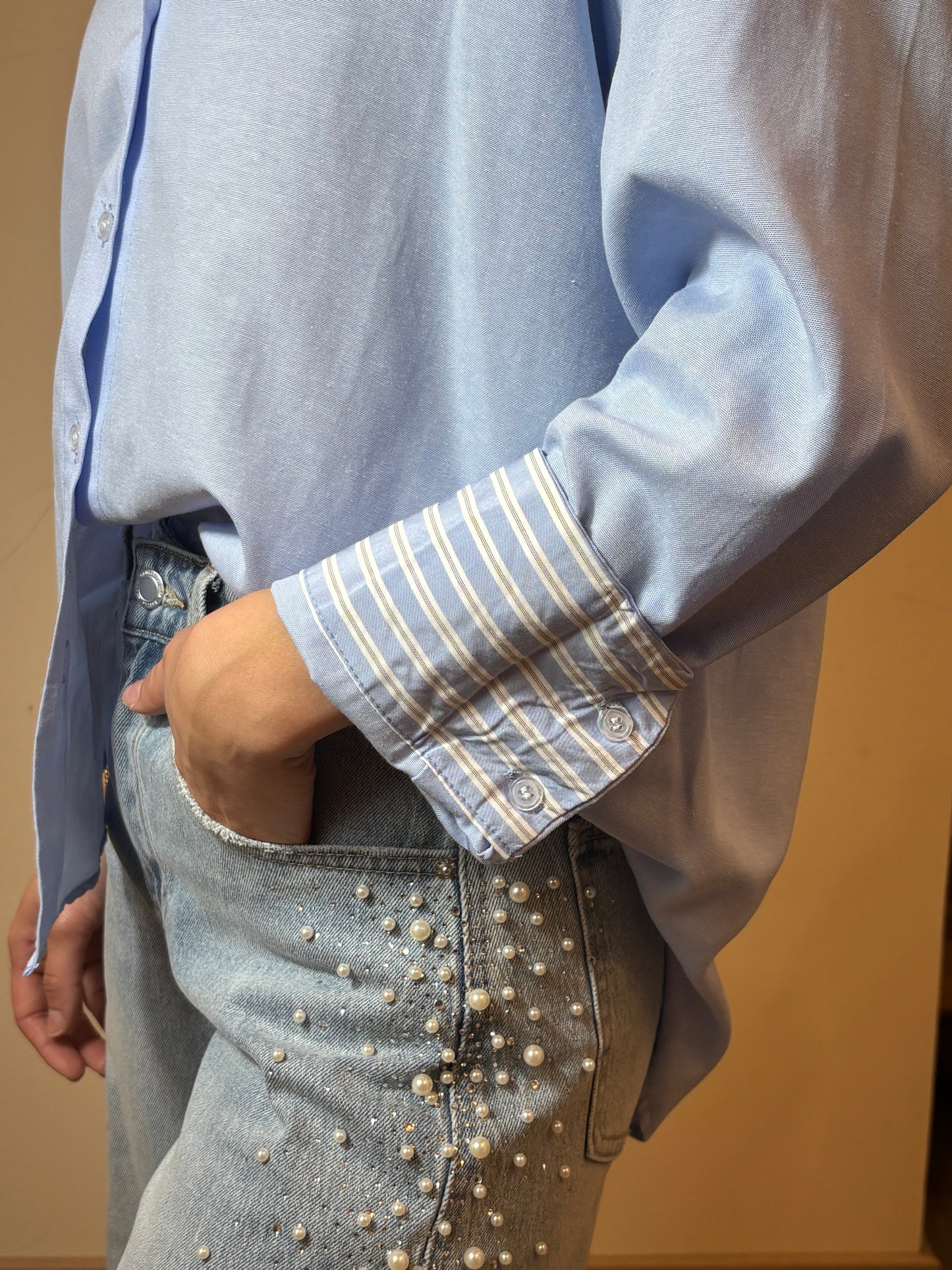 Chemise Yaëlle -Bleu