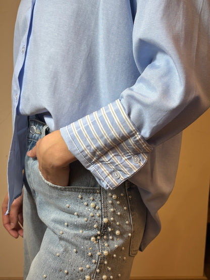 Chemise Yaëlle -Bleu